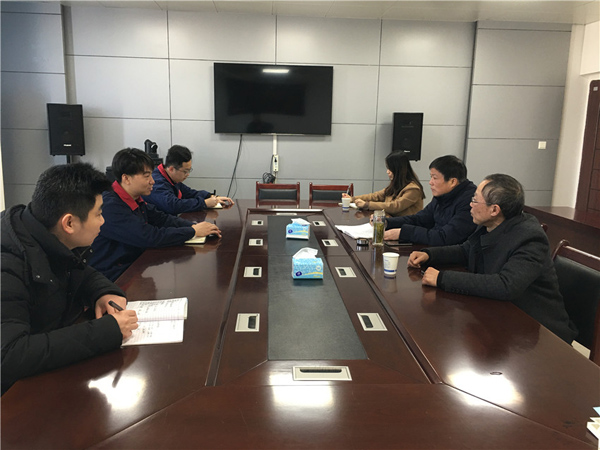 铜陵市经信局到建材公司调研 铜陵市经信局到建材公司调研