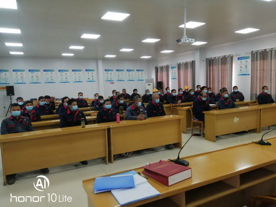 公司开展多期节后复工安全教育培训 公司开展多期节后复工安全教育培训