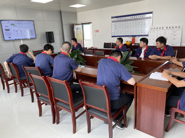 建材公司召开5S精益化管理交流会 建材公司召开5S精益化管理交流会