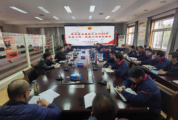 公司召开会议传达集团公司党建工作、纪检工作会议精神 公司召开会议传达集团公司党建工作、纪检工作会议精神