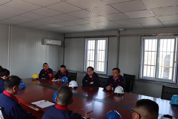 公司党委书记到铜基新材料项目调研 公司党委书记到铜基新材料项目调研