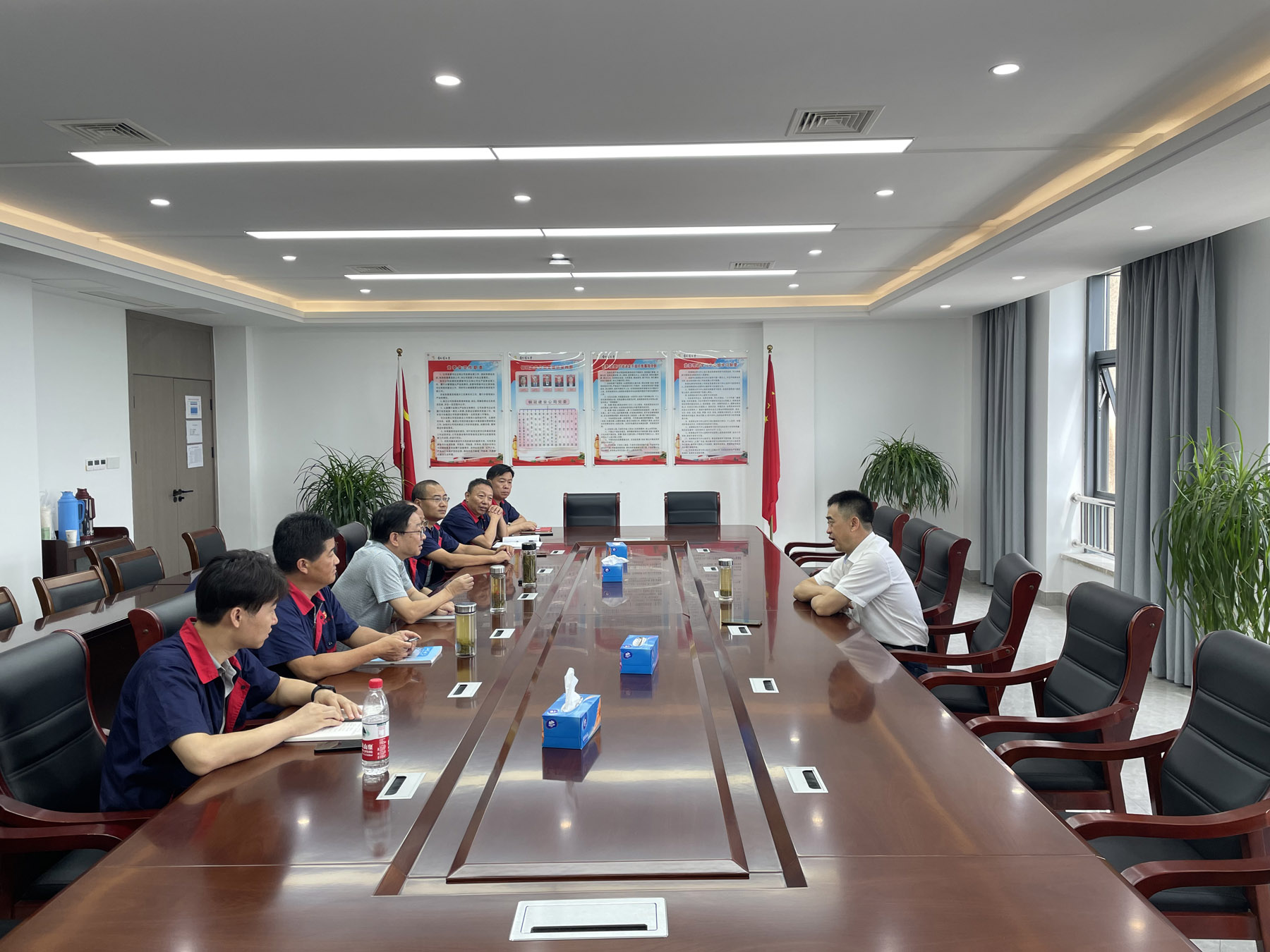 集团公司党委委员、总工程师周俊到公司调研 集团公司党委委员、总工程师周俊到公司调研