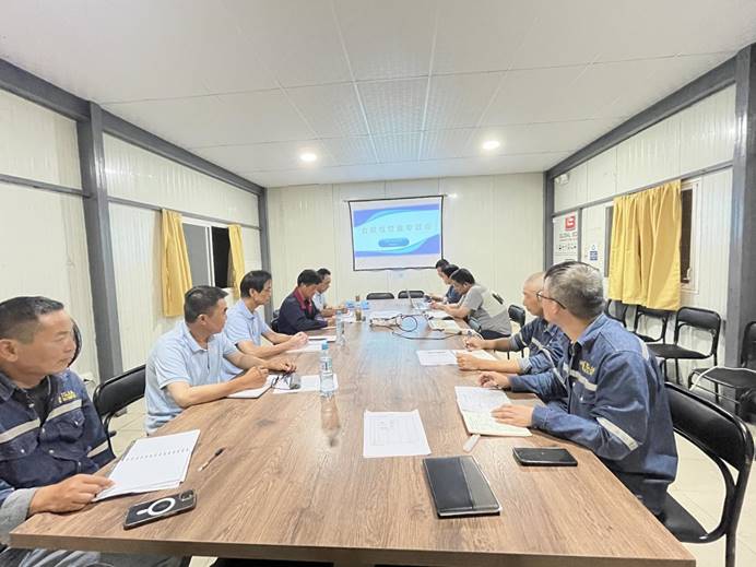 厄瓜多尔分公司召开合规性管理专题会 厄瓜多尔分公司召开合规性管理专题会